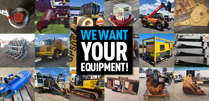 Newsletter: We want your equipment